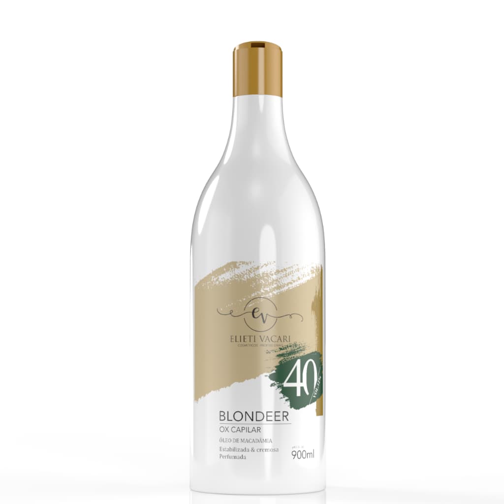 Água Oxigenada Cremosa 40 Volumes 6% 900ml - Elieti Vacari