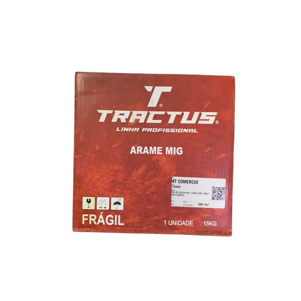 Arame Para Solda Mig/mag 8,0mm Rolo Com 15kg Uso Com Gás - Dourado-escuro