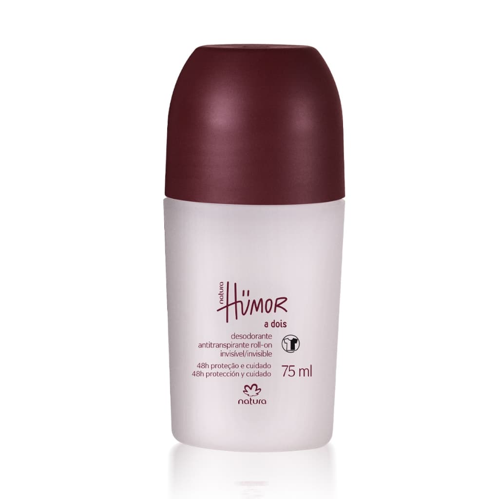 Desodorante Antitranspirante Roll-on Humor a Dois Masculino 75 ml- PRODUTO ORIGINAL
