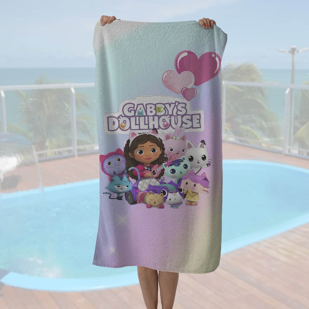 Toalha da Gaby House  -  Praia ou Piscina - 140x70cm - Várias Estampas