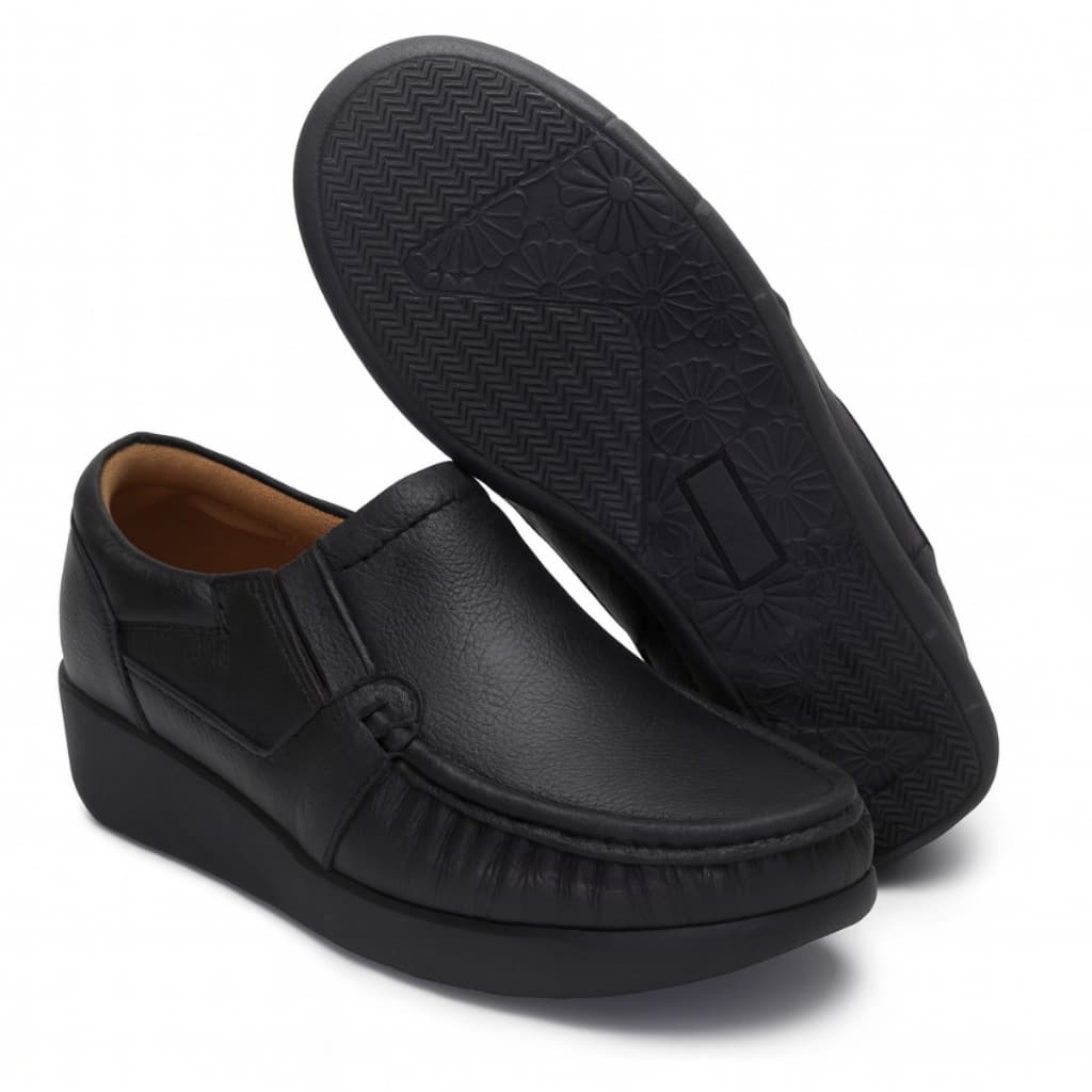 Sapato Mocassim Feminino Mocassim Clássico Estilo Social Blogueira Elegante e Confortável
