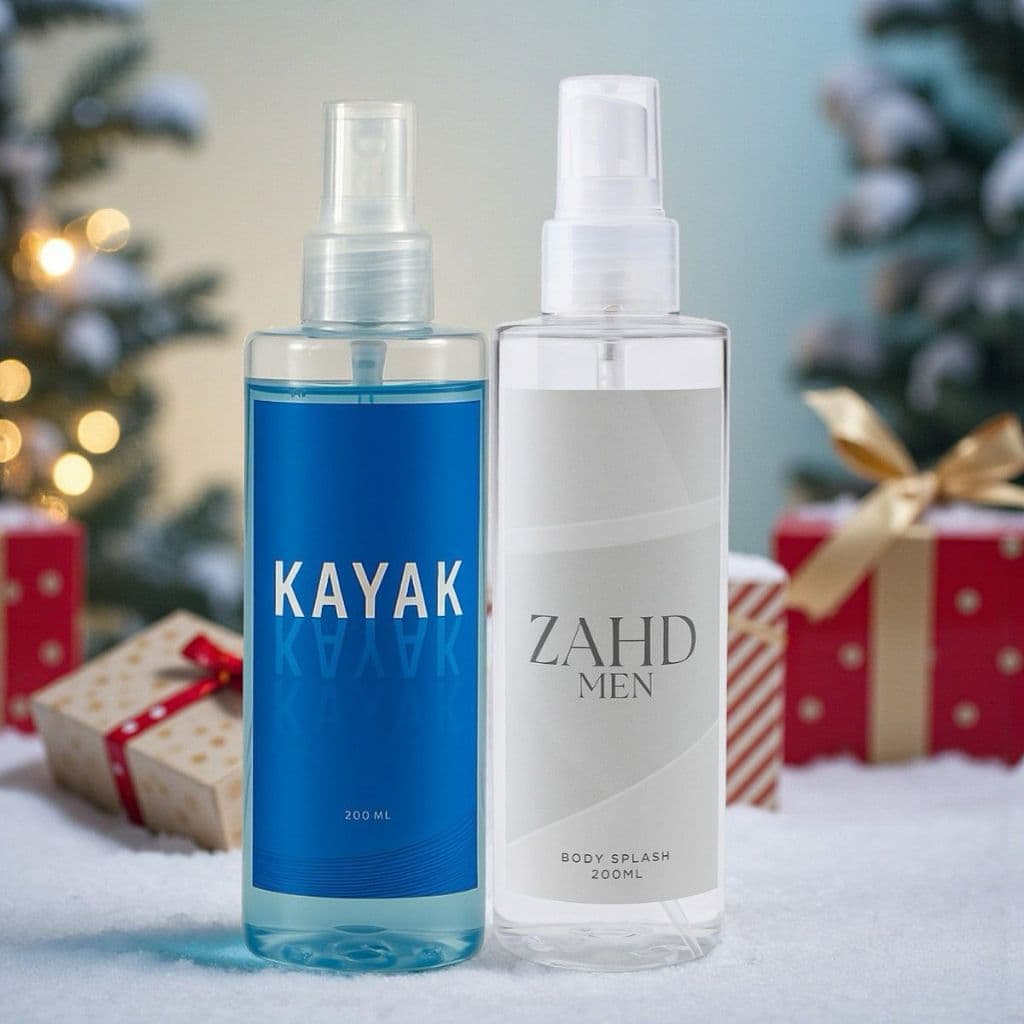Kit Presente Natalino Masculino Kayak e ZAHD 200ml Cada