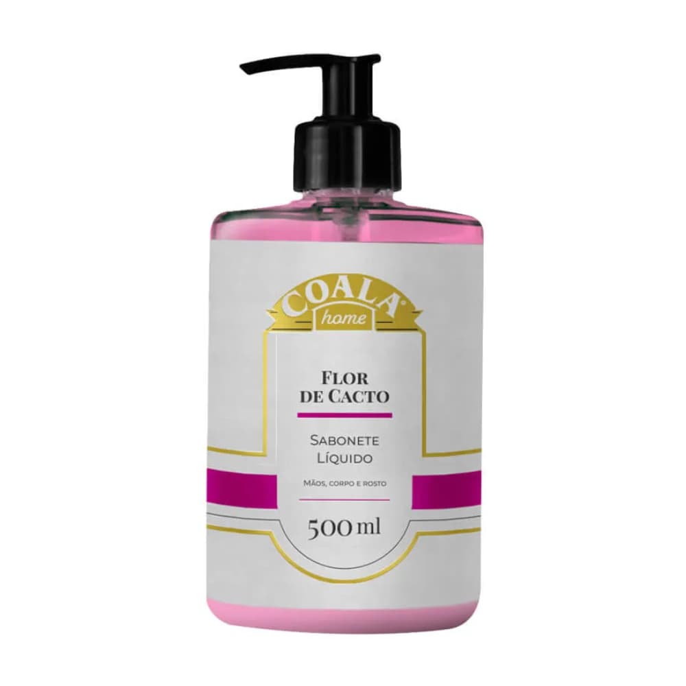 Sabonete Líquido Flor de Cacto – Hidratação, Suavidade e Perfume Exclusivo 500ML