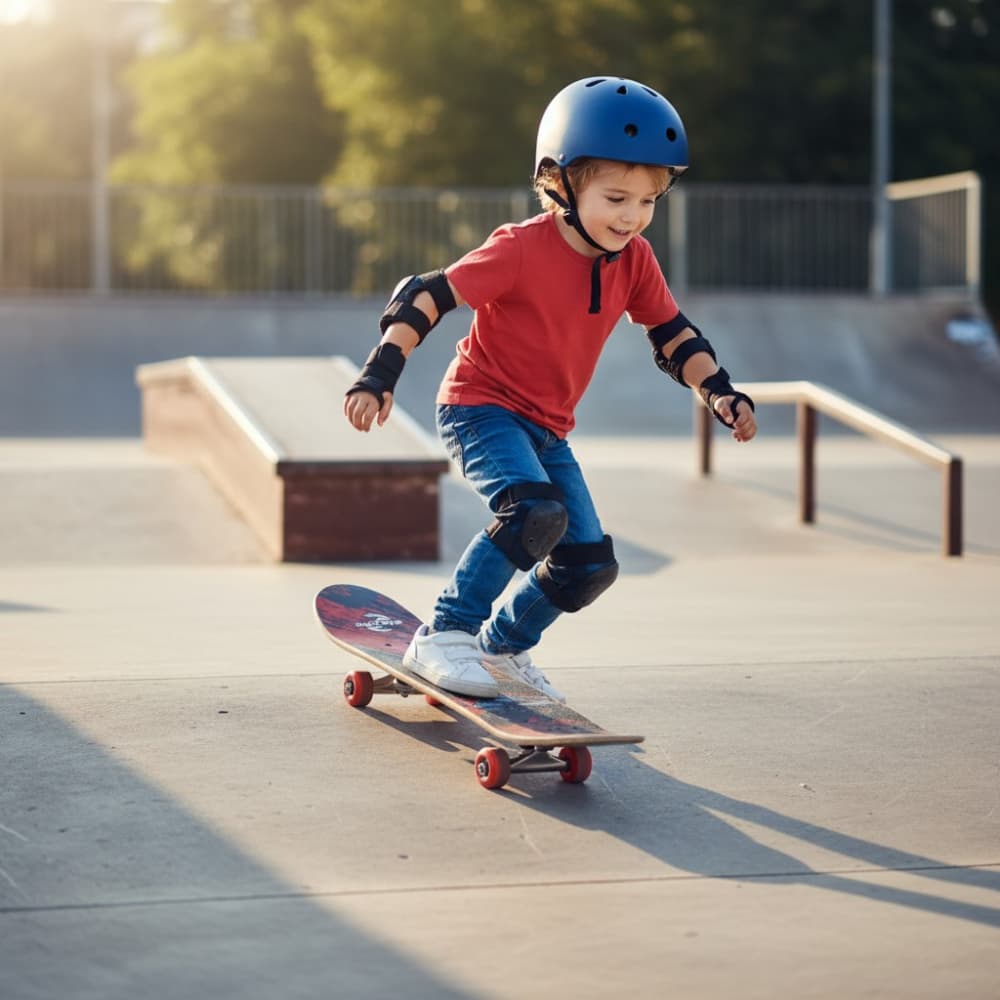 Mini Skate Infantil Estampado Sortido Skate Pequeno Colorido Brinquedo Equilíbrio Diversão Crianças