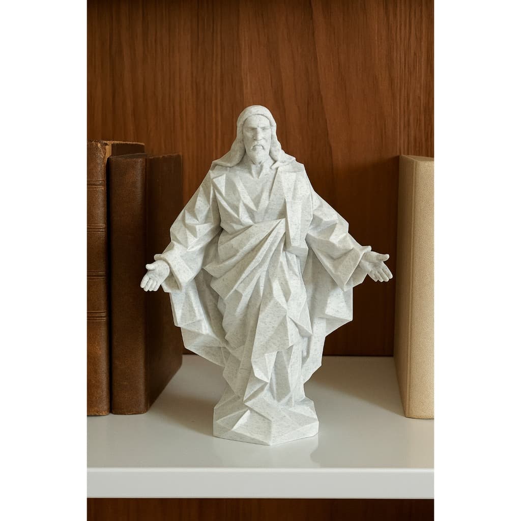 Imagem Jesus Cristo Geométrica , imagem religiosa decorativa