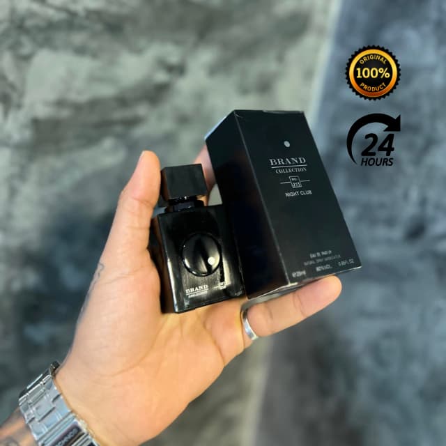 Brand collection N°215 - Eau de Parfum Masculino Ideal Para Festas Fim De Ano Longa Duração (25ml)