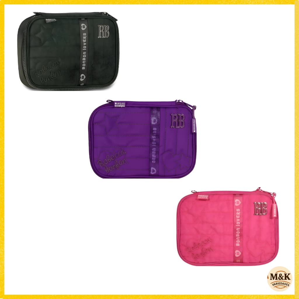 Estojo Infantil Com 1 Bolso Feminino Rebecca Bonbon Sweet Dreams  1 faixa Clio Style