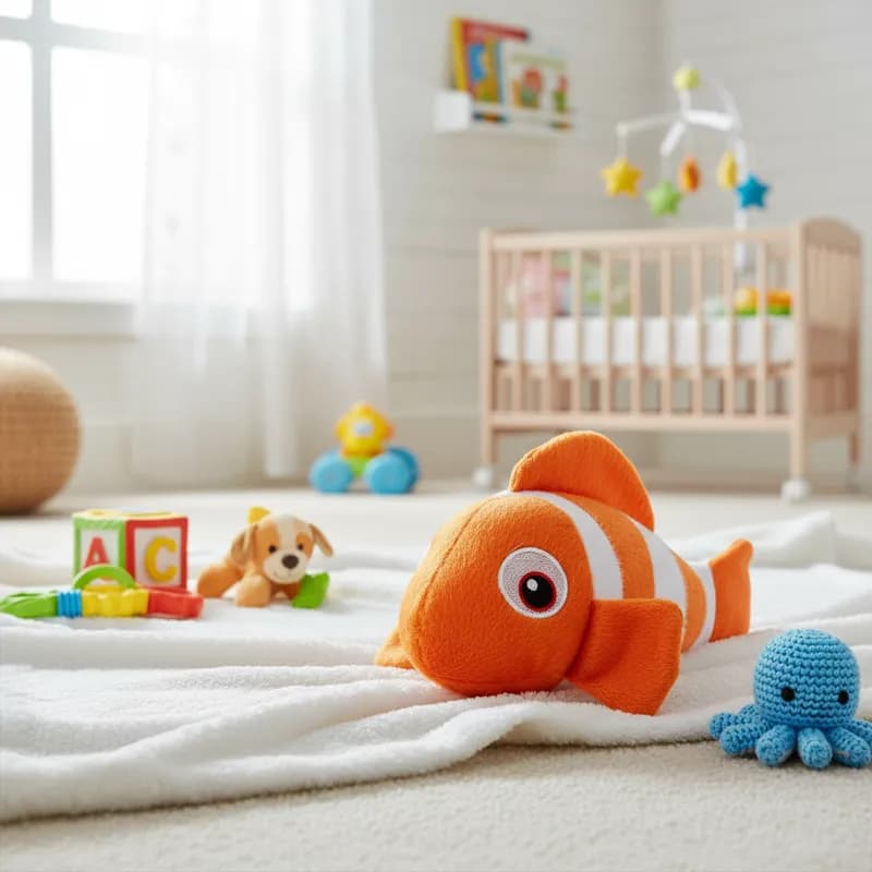 Bichinho Divertido Nemo Pelúcia 25 cm
