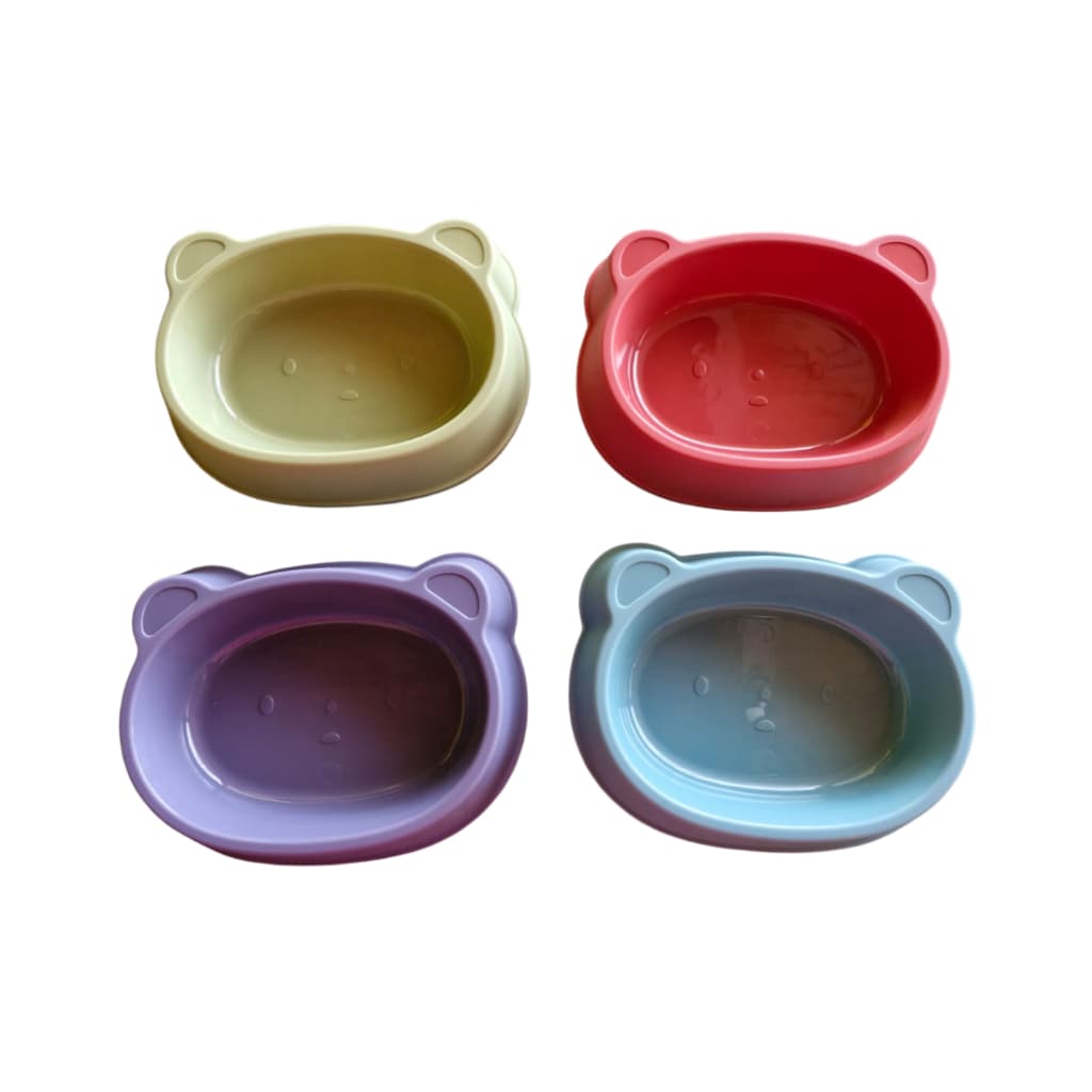 Comedouro Ou Bebedouro Orelhinha Pet Kit Com 2 Unidades- Para Cachorro e Gato