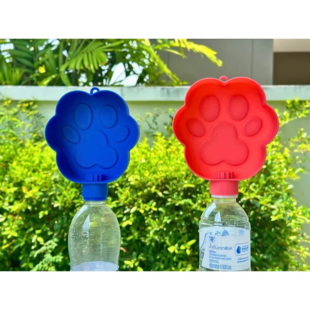 Bebedouro Portátil para Pets em Formato de Patinha