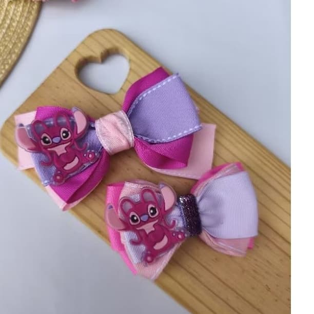 Laço infantil Lilo Stitch