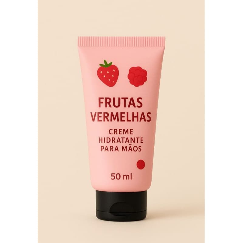 kit 3 Hidratantes Jardim D Secreto creme hidratante corporal Frutas Vermelhas 60ml
