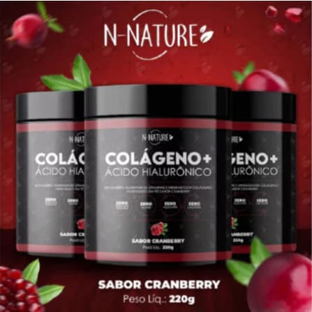 Colageno + Ácido Hialuronico Virginia Fonseca Com Novo Rotulo 216 gr Melhor Preço do Site