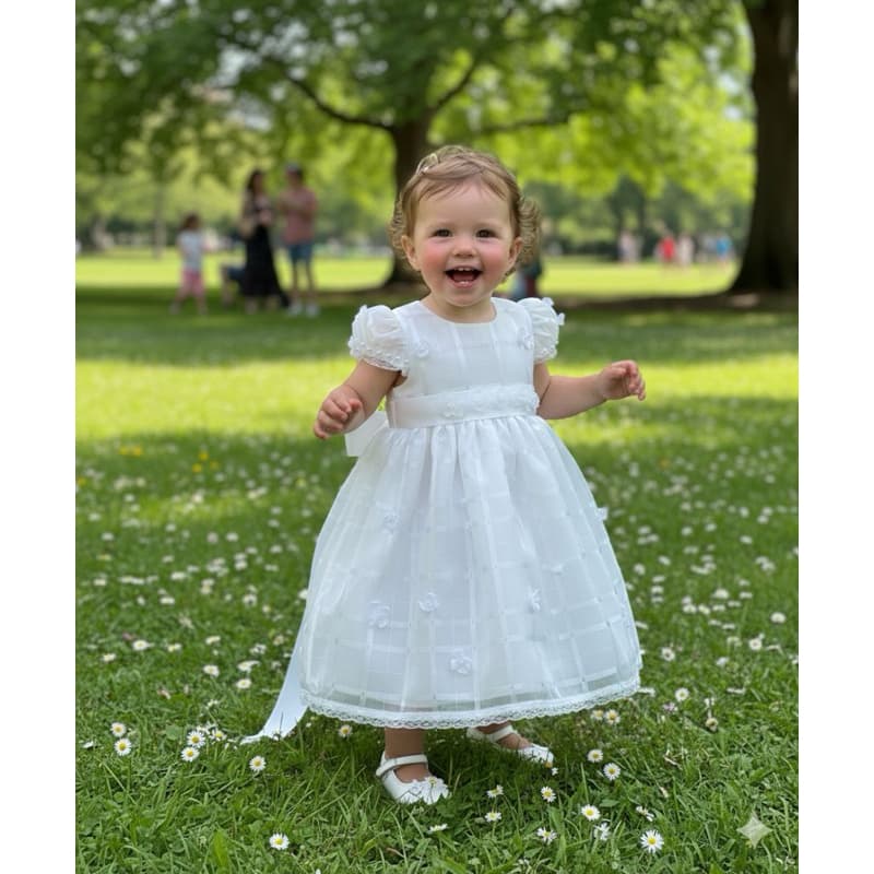 Vestido Batizado Menina Infantil