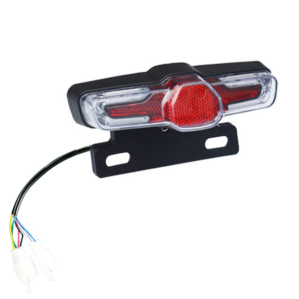 Lanterna Traseira Led Para Bicicleta Elétrica 36v 48v
