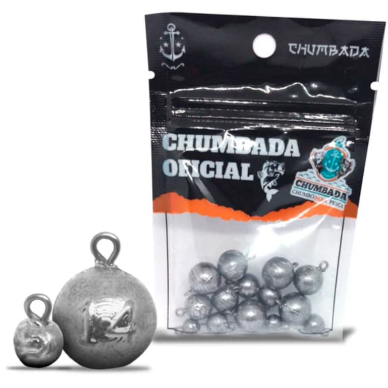 Kit Chumbo Down Shot Pesos Variados Chumbada para Pesca Iscas Artificiais Montagem Isca Soft