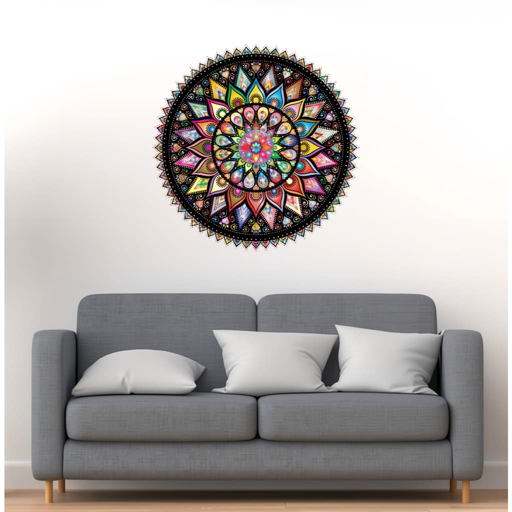 Adesivo Decorativo de Parede - Mandala Vários Tamanhos Mod 05