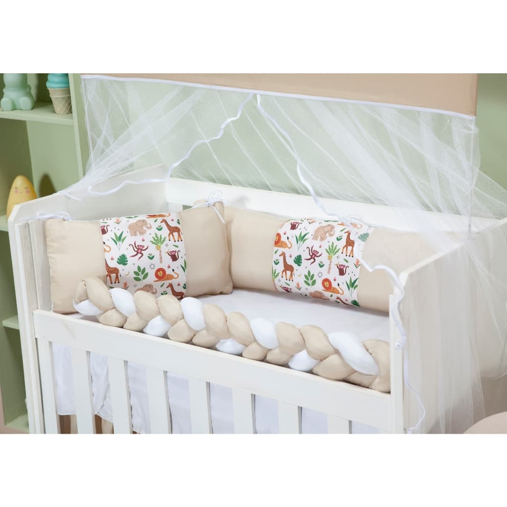 Kit Berço 6 peças Mini Berço Sublime Estampado lindas estampas para menina menino