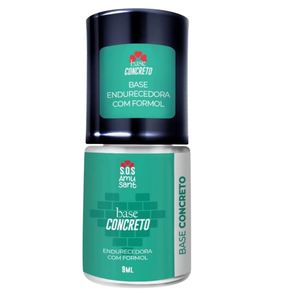 Base Concreto Endurecedora Amusant 9ml – Unhas Fortes e Resistentes