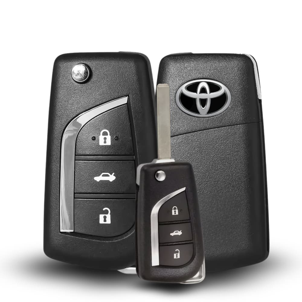 Carcaça Chave Canivete Novo Corolla 2014 2015 2016 2017 2018