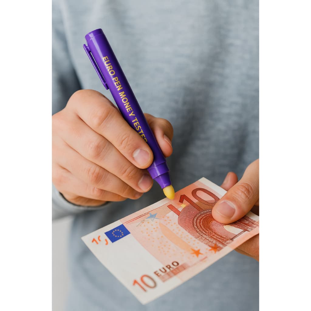 Caneta Testadora de Cédulas para Verificação de Notas, Teste Rápido