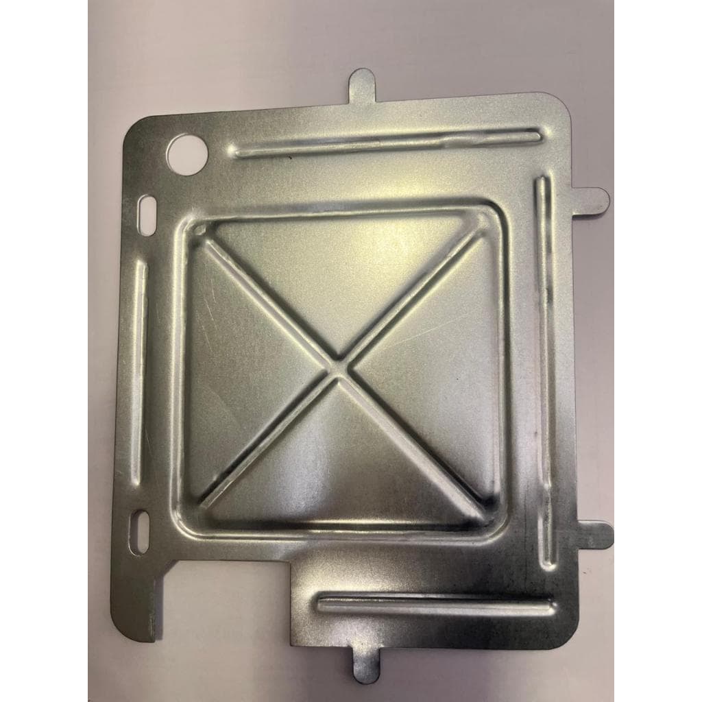 SUPORTE DE PLACA FERRO C/ TRAVA UNIVERSAL MAIOR NOVO PADRÃO