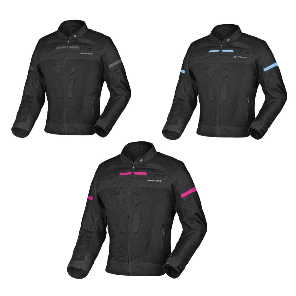 JAQUETA FEMININA MOTOCICLISTA MOTOQUEIRA VENTILADA SHIVER COM PROTEÇÃO  ESTILO X11 BREEZE TEX RONIN RACING SPEED