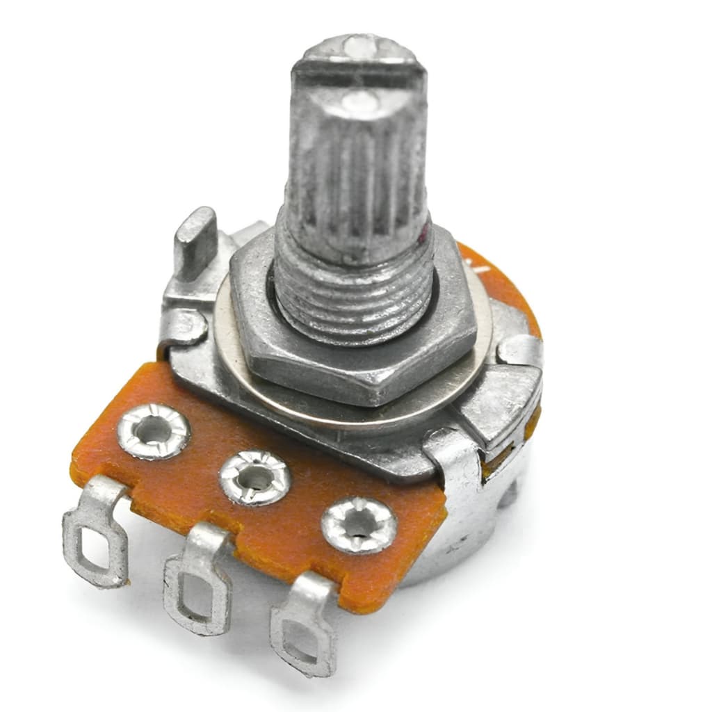 Potenciometro Base Pequena Eixo Curto Guitarra Baixo A250k