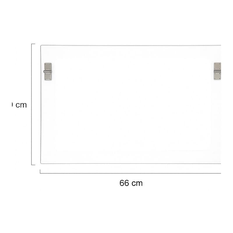 VIDRO INTERNO DO FORNO GRANDE ELECTROLUX 76dab com puxador de grelha A12993502