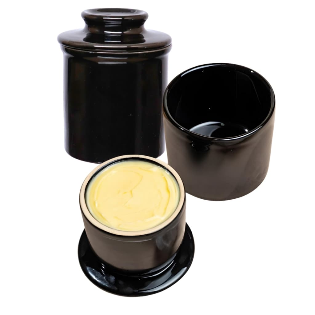 Manteigueira Francesa De Porcelana Manhattan Elegante Para Manteiga - Hauskraft