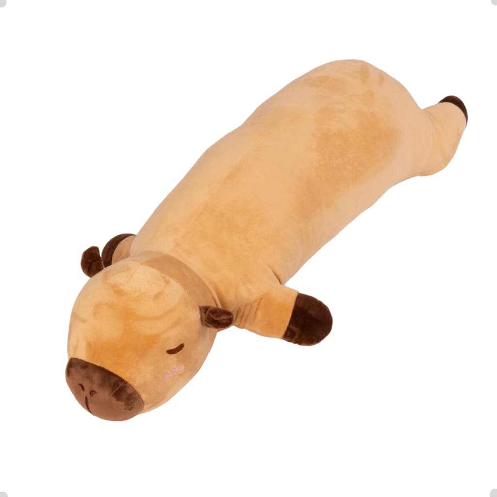 Xuxão Travesseiro Xuxão Almofada Capivara Antialérgico Pelúcia Filó Fofinha Abraço