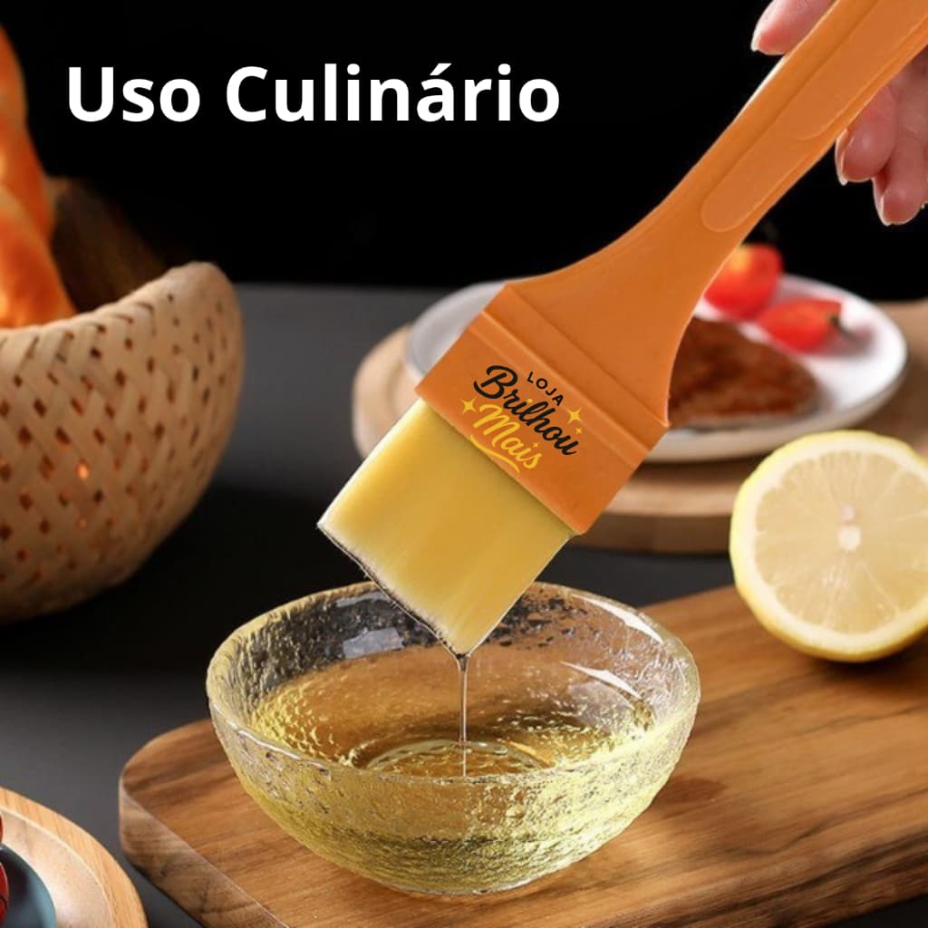 Pincel De Cozinha Culinário Pincelador Untar forma Massas Paes Churrasco