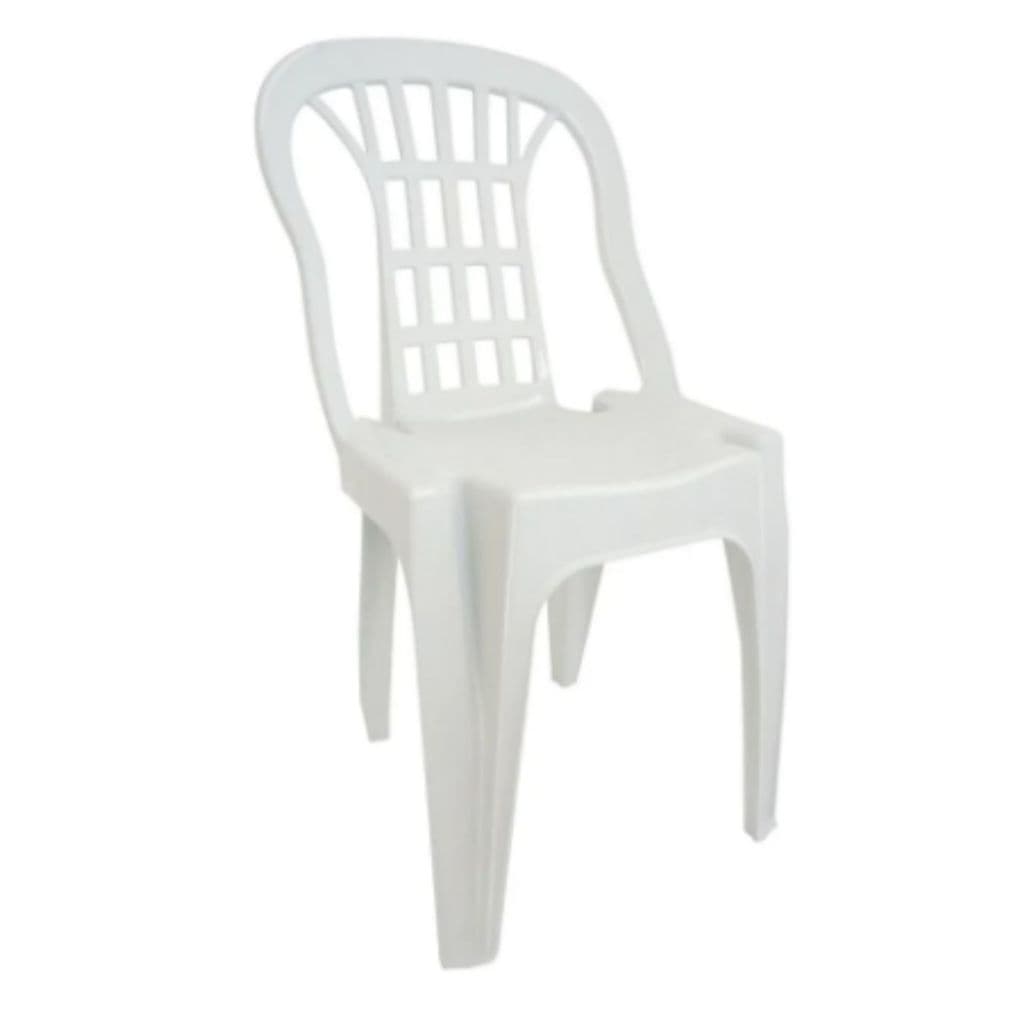 Cadeira Bistrô Serro Branca ANTARES – Suporta até 154kg, Design Moderno e Resistente