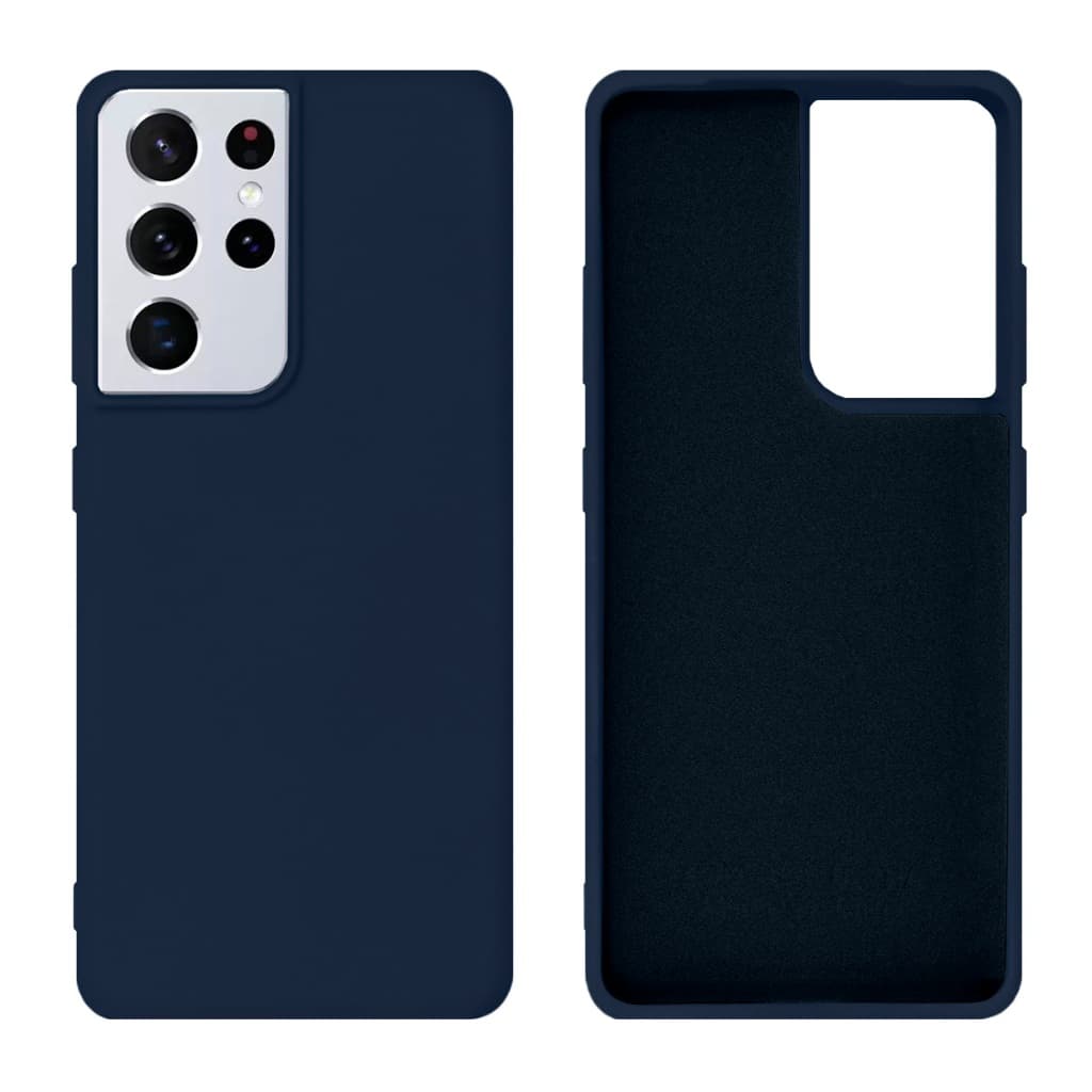 Capa Aveludada Compatível Com Galaxy S21 Ultra Silicone