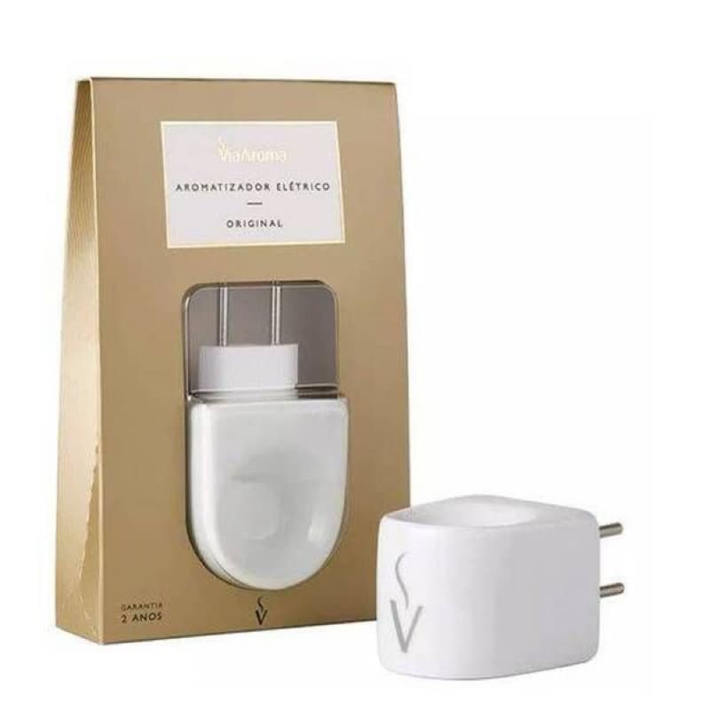 Difusor Aromatizador de Porcelana Elétrico Original Bivolt  - Via Aroma