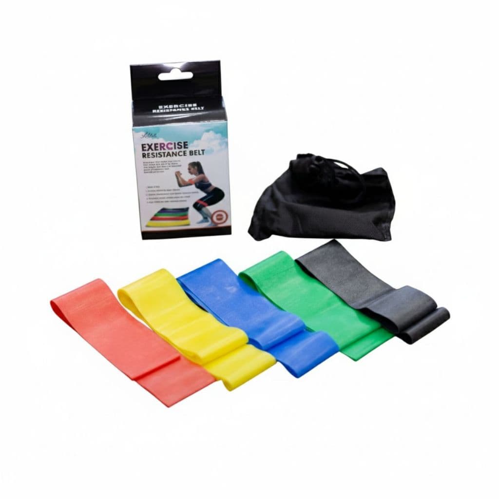 Kit 5 Mini Band Para Treino Em Casa Academia Studio Fortalecimento