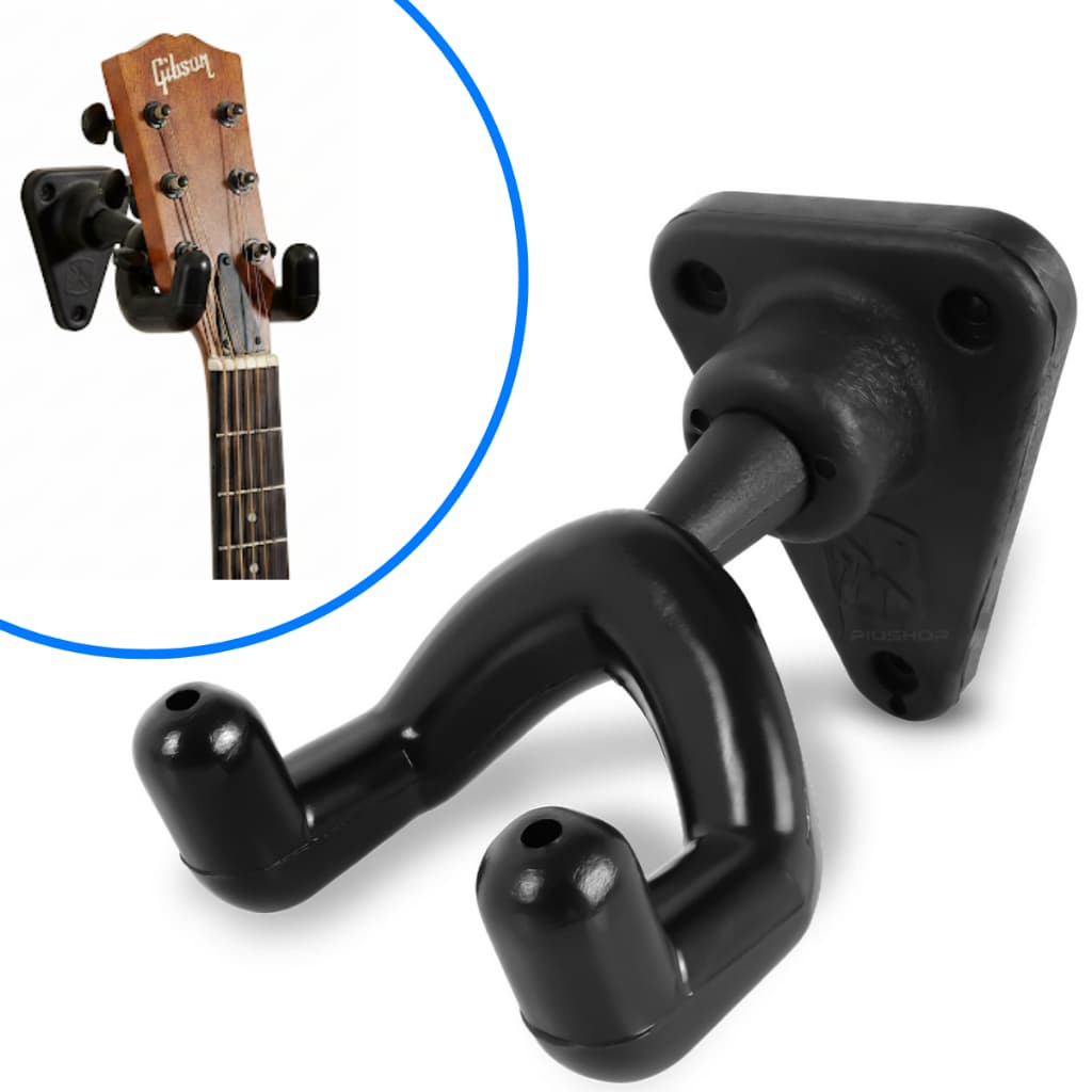 Suporte Para Violão Guitarra Baixo de Parede Fixo Ibox SPF