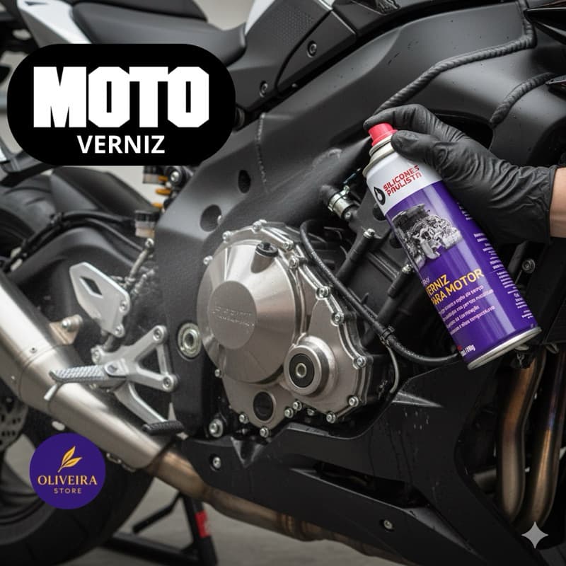 Spray Verniz para Moto 300ml Silicones Paulista