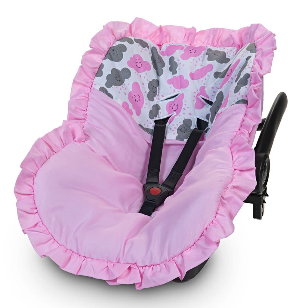 Capa do Bebê conforto Nuvem Rosa e Azul - Promoção