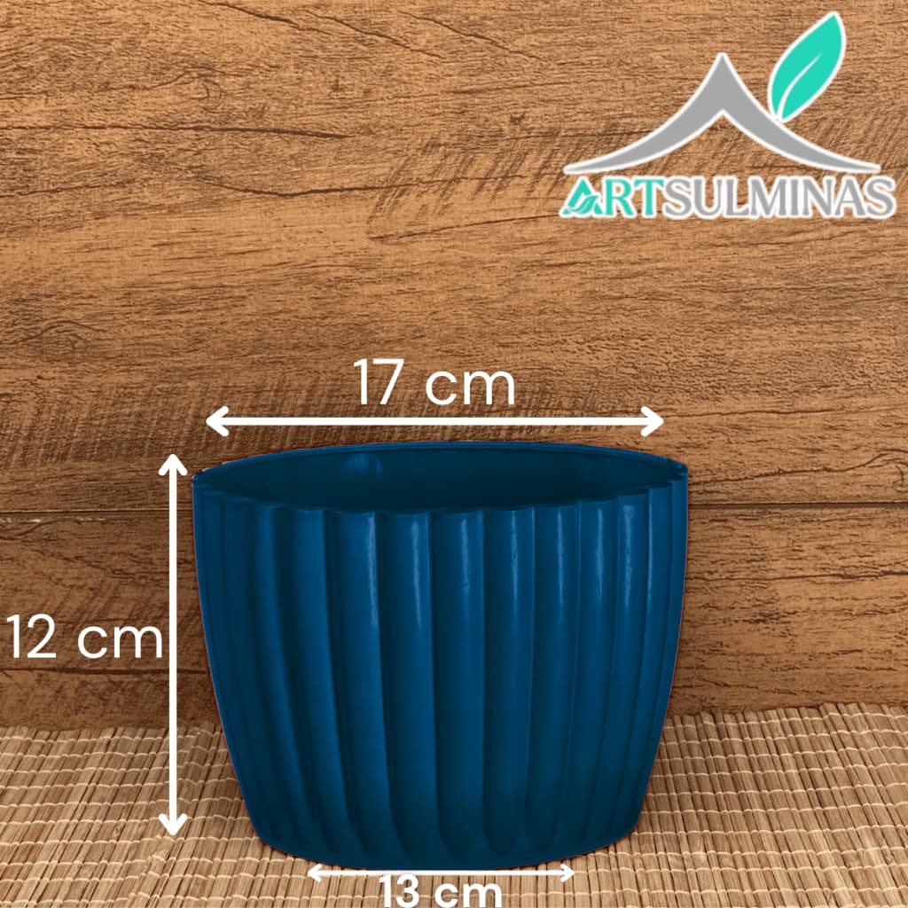 Vaso Cachepô N3 Moderno Decorativo para Flores e Plantas  mesa Casa Sala Escritório Estilo Squash