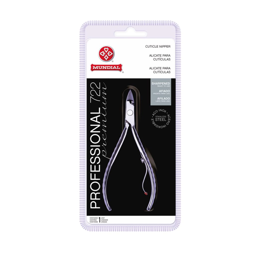 ALICATE DE CUTÍCULA 722 PROFESSIONAL PREMIUM MUNDIAL