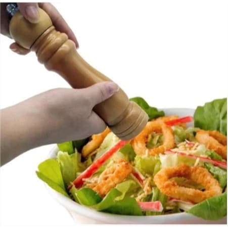 Moedor de Madeira para Pimenta, Condimento, Sal de Cozinha, Sal grosso Churrasqueira.