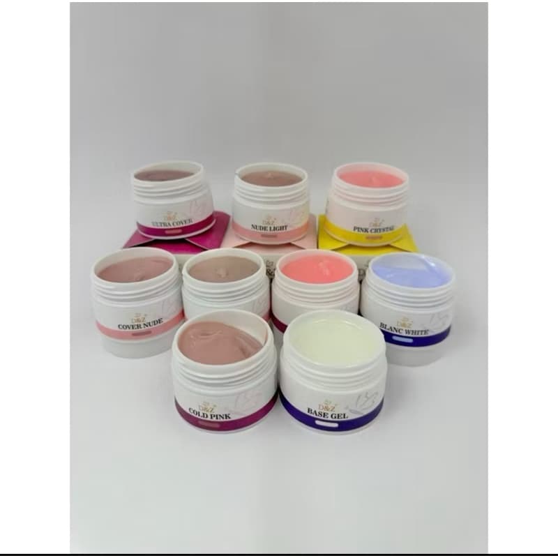 Gel Borboleta Control Hard D&Z Unhas Alongamento 18g