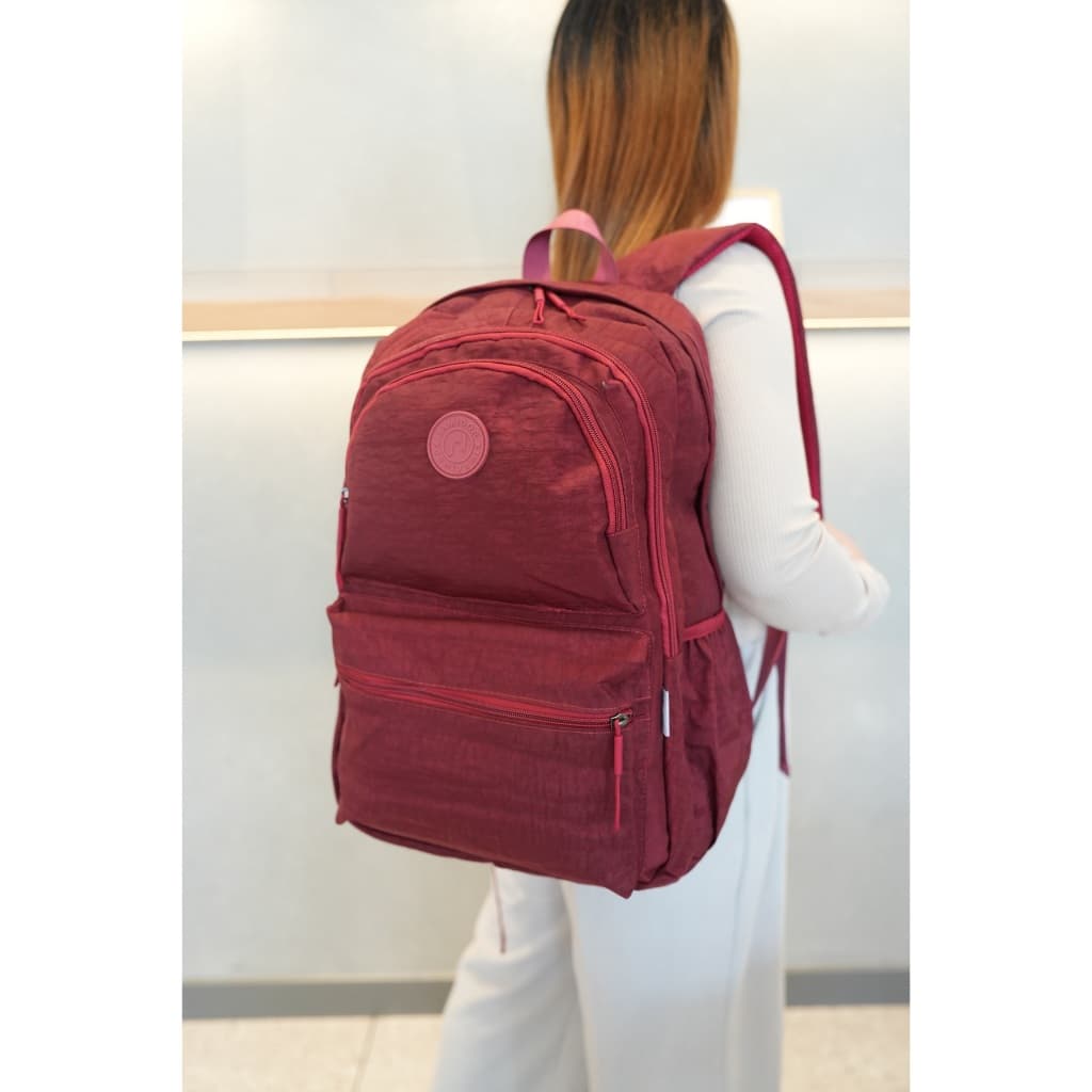JAMI JAMI Mochila Feminina Escolar Universitária de Viagem Moda Casual Unissex X174
