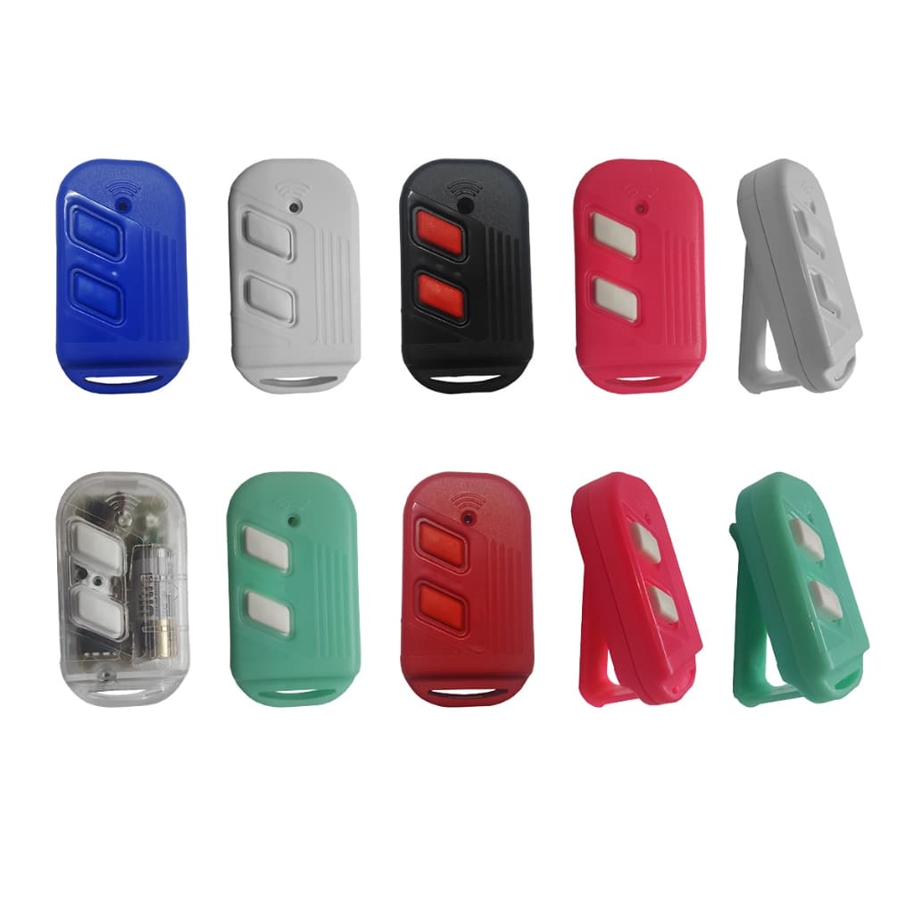 CONTROLES REGRAVAVEIS 1010 IDEALSE 2 BOTÕES COLORIDOS- • 433MHz • PRECISA DO CODIFICADOR IDEALSE