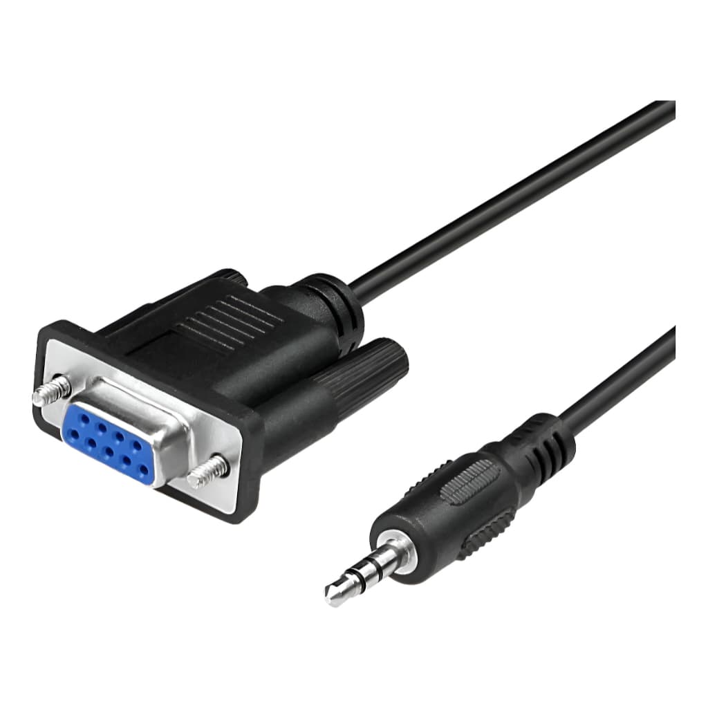 Cabo Serial Db9 Rs232 Femea Para P2 Macho