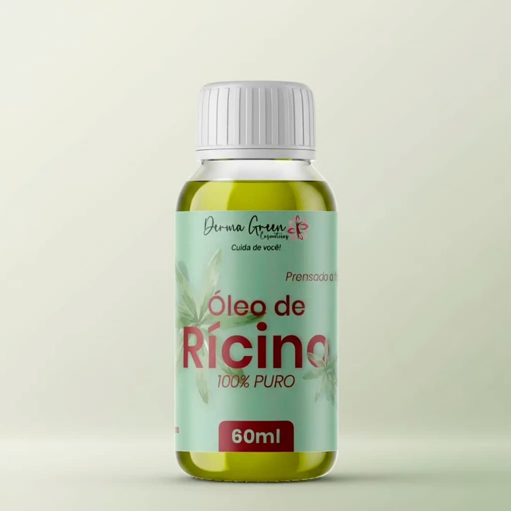 6un De Óleo De Rícino Derma Green - Cuidado Capilar 60ml6un De Óleo De Rícino Derma Green - Cuidado Capilar 60ml 6un De