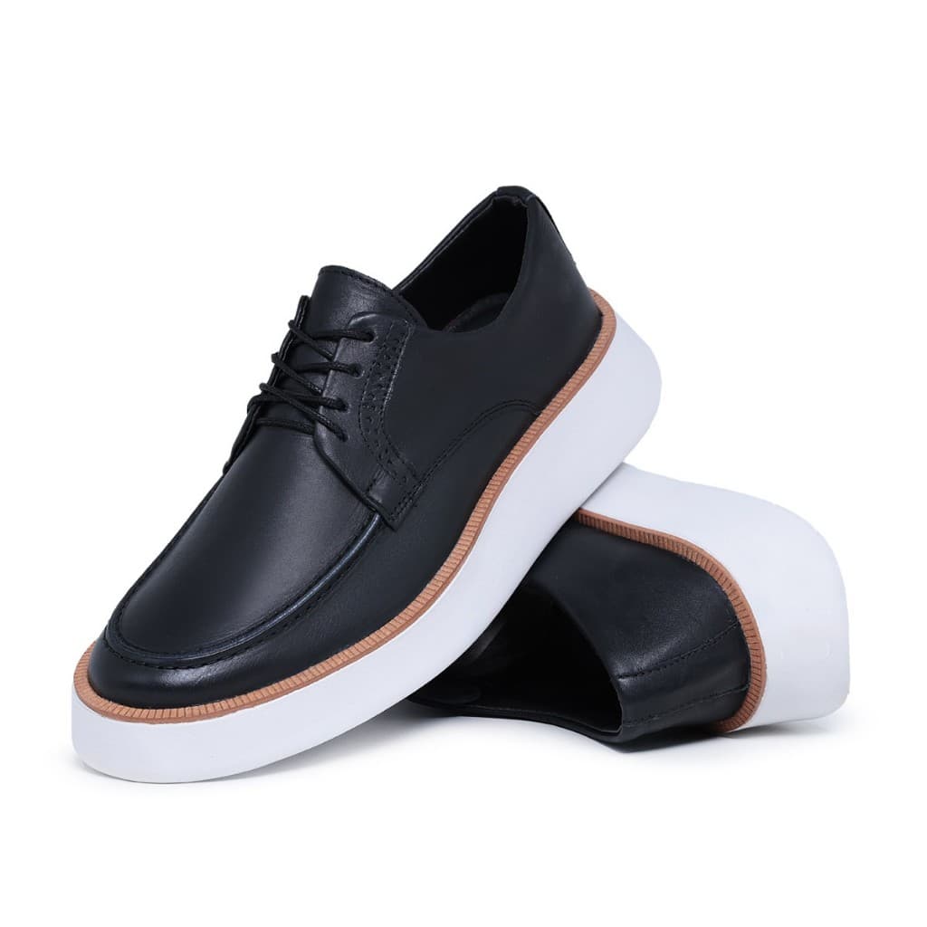Sapato Oxford Social em Couro Legítimo Casual Elegante