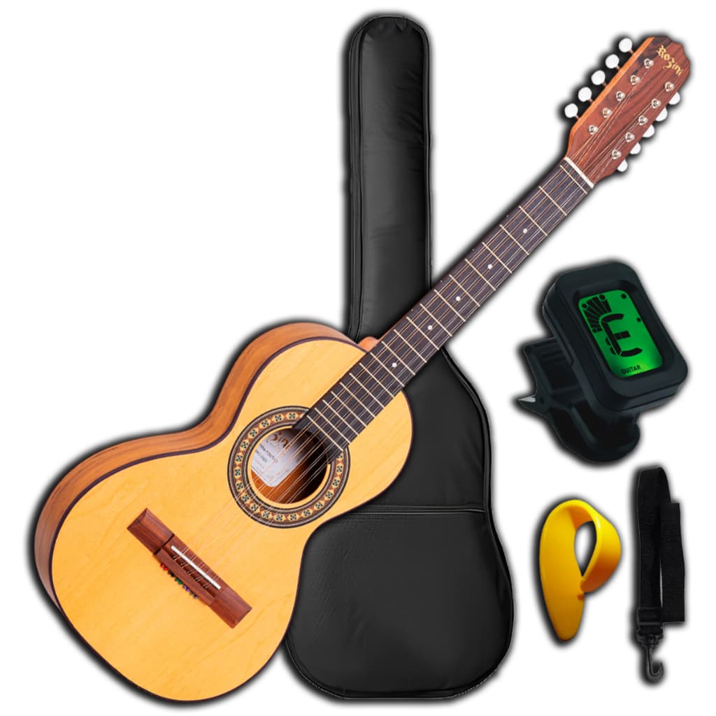 Viola Caipira Acústica Ponteio Rozini RV151 Kit Com Afinador