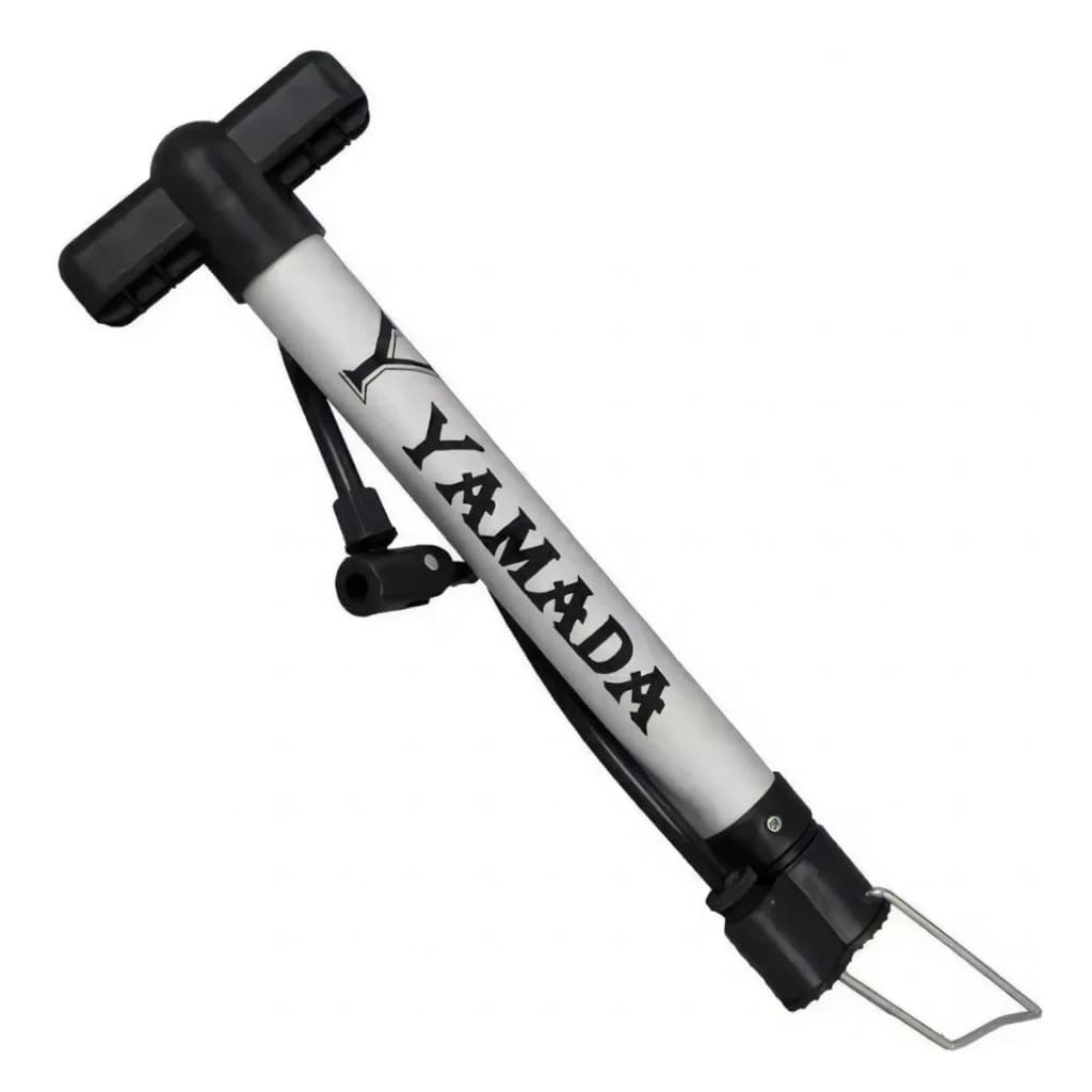 Bomba de Encher Pneu Bicicleta 30cm Yamada Bike Valvulas Fina e Grossa